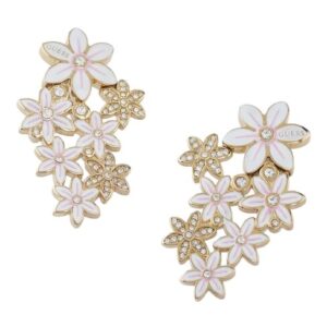 orecchini GUESS white lotus ORO ORO 444428