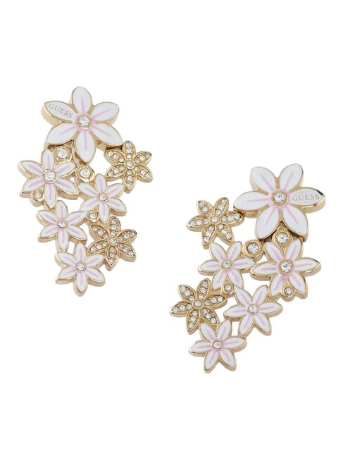 orecchini GUESS white lotus ORO ORO 444428