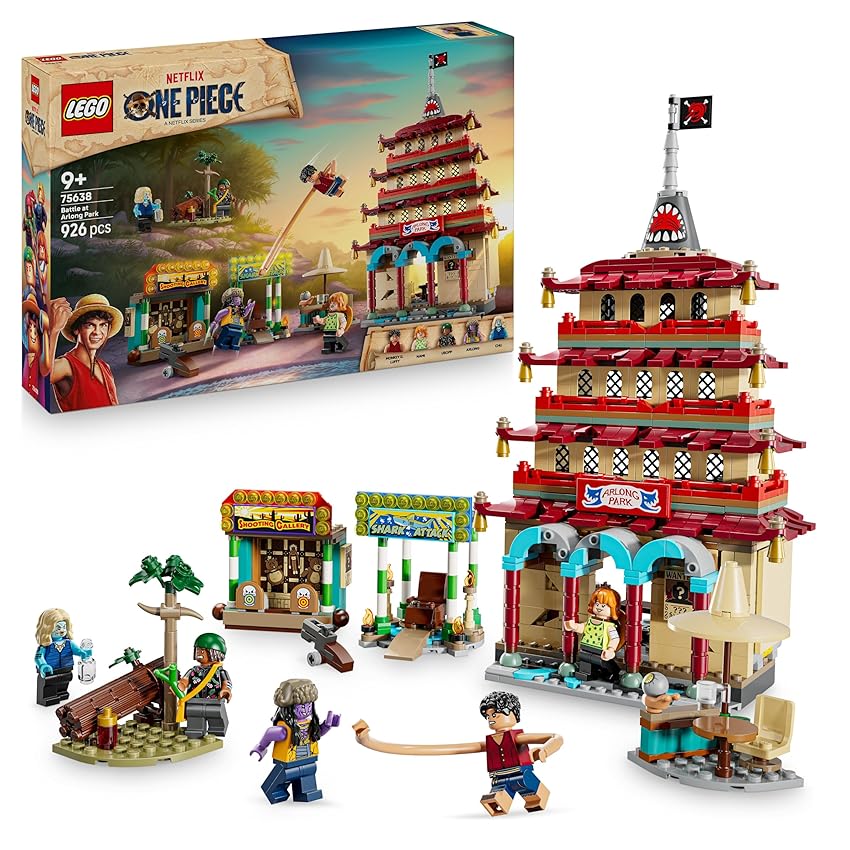 LEGO ONE PIECE Battaglia ad Arlong Park - Giocattolo Interattivo con 5 Minifigure
