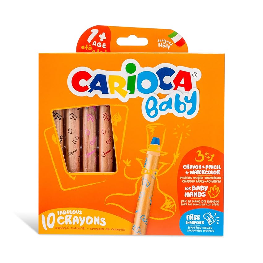 CARIOCA Baby Crayons 3in1 CARIOCA Baby Crayons 3in1