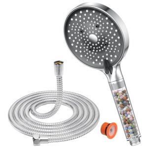 YEAUPE PRO Soffione Doccia a Pioggia a 6 Tipi di Getto
