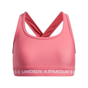 Under Armour Reggiseno Incrociato G - Rosa agrodolce / / Bianco