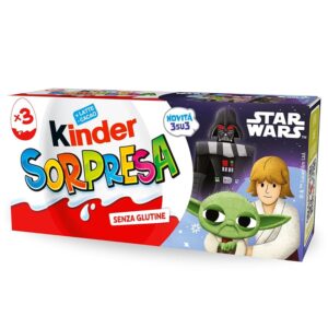 Kinder Sorpresa - Set di 3 Uova di Cioccolato al Latte con Sorpresa