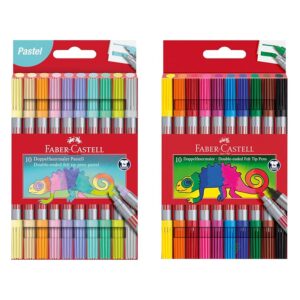 Faber-Castell 205278 - Set di pennarelli Basic e Pastel