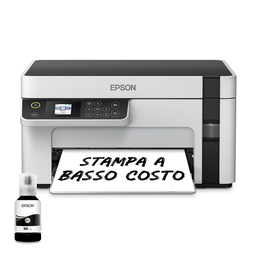 Epson EcoTank ET-M2120 Stampante con Serbatoio D’inchiostro | Stampa Monocromatica | Wi