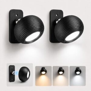 LuminexDesigns Lampada da Tavolo LED Wireless Magnetica Ricaricabile Touch Dimmerabile