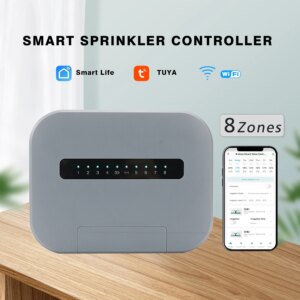 6/8 Stazione Tuya WiFi Controller per irrigazione intelligente per interni Sistema