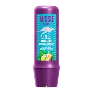 Aussie SOS 1 Minute Miracle All In One Colour Rescue Maschera da 250 ml. Nutre intensamente