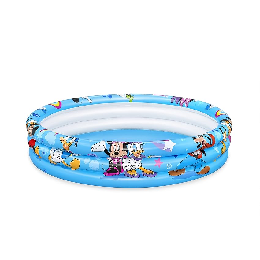 Bestway 91007 Piscina per Bambini "Mickey E Gli Amici Del Rally"