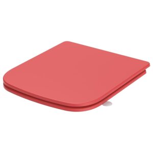 SREWOHS PRO Sedile WC Quadrato Softclose rosso