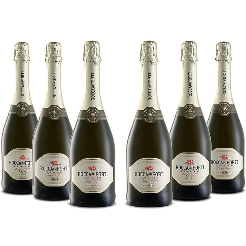 Rocca dei Forti Spumante Dolce - Pacco da 6 x 750 ml