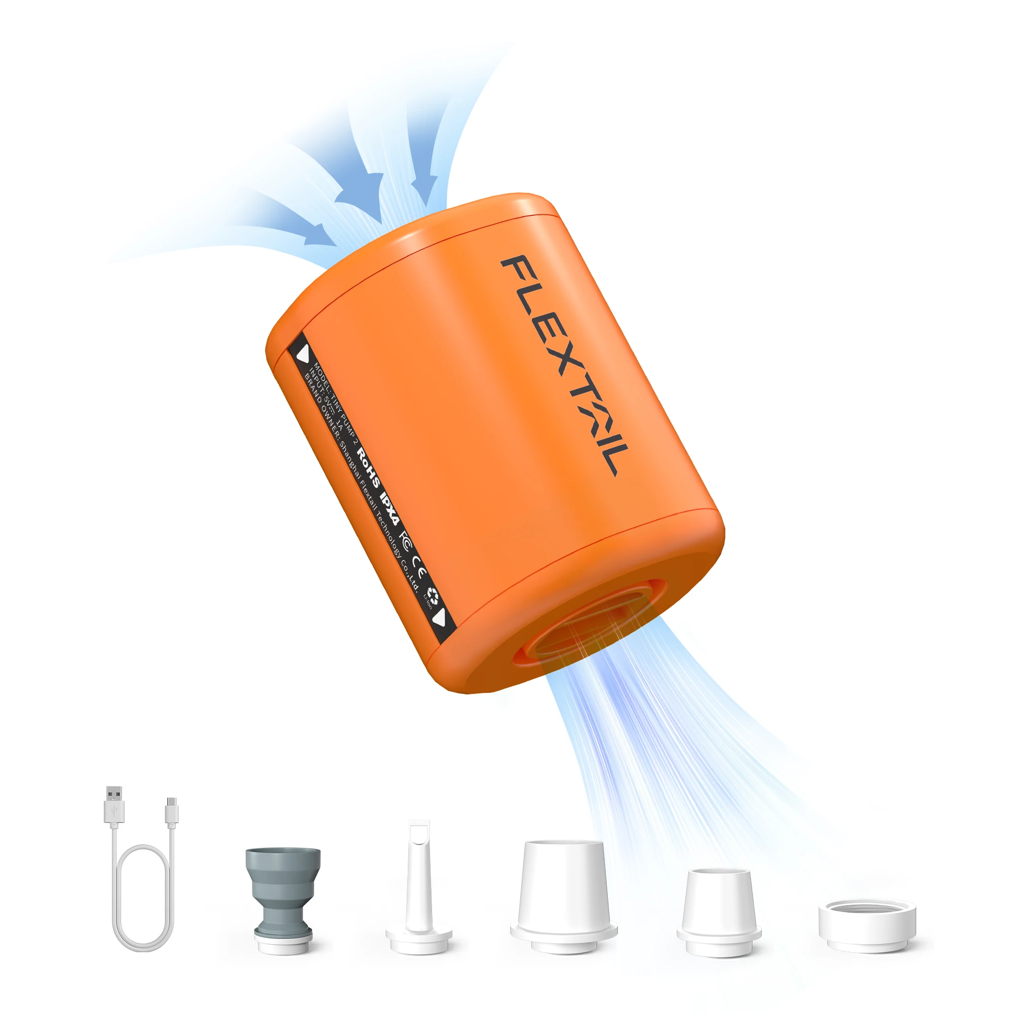 FLEXTAIL PICCOLA 2 / 2X - Pompa ad aria elettrica 4kPa