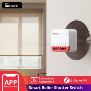 SONOFF MINI-ZBRBS Zigbee Smart Roller Shutter Switch Zigbee Scena locale Ripetitore