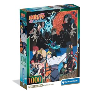 Clementoni - Puzzle 1000 Pezzi Anime per Adulti e Ragazzi