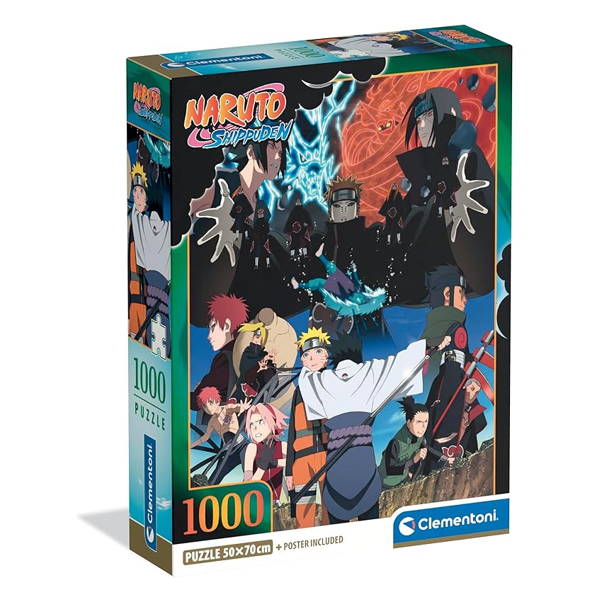 Clementoni - Puzzle 1000 Pezzi Anime per Adulti e Ragazzi Clementoni - Puzzle 1000 Pezzi Anime per Adulti e Ragazzi