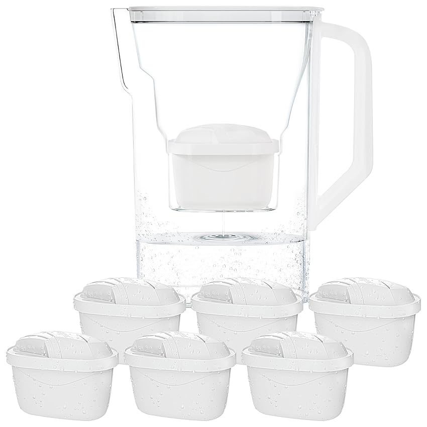 Wessper Caraffa Filtrante con Filtri Wessper Caraffa Filtrante con Filtri
