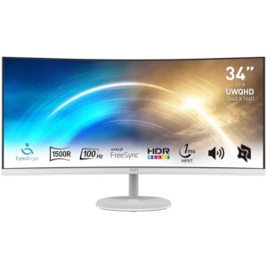 msi PRO MP341CQW Monitor Curvo 34" UWQHD (3440 x 1440)