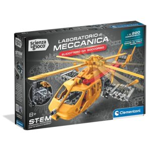 Clementoni Scienza e Gioco Build - Elicottero Da Soccorso