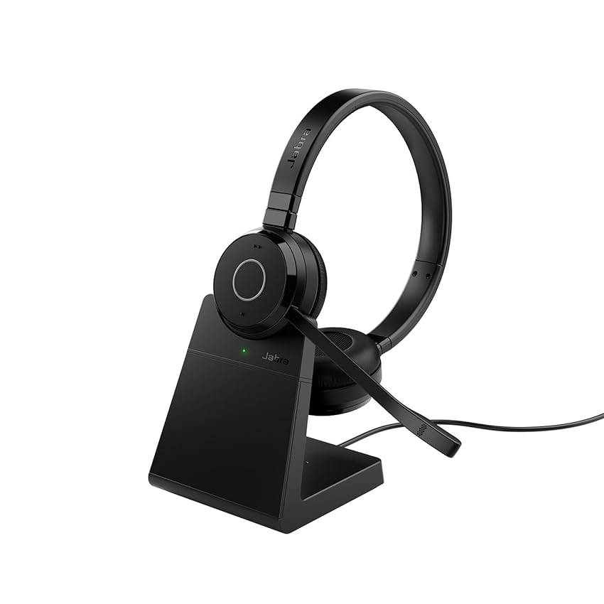 Jabra Evolve 65 TE Cuffie stereo senza fili certificate Microsoft Teams Jabra Evolve 65 TE Cuffie stereo senza fili certificate Microsoft Teams