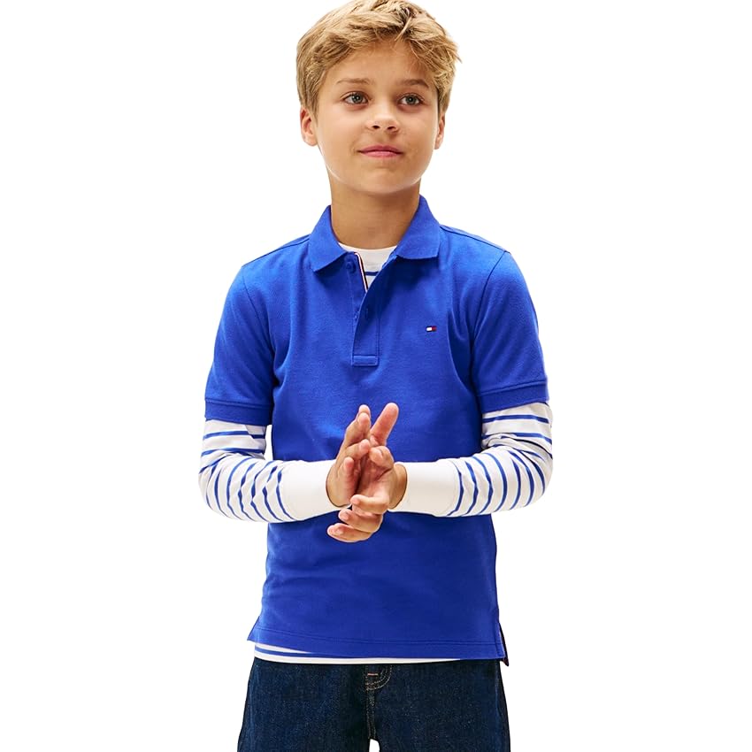 Tommy Hilfiger Polo da Bambino SS KB0KB09103 S/S