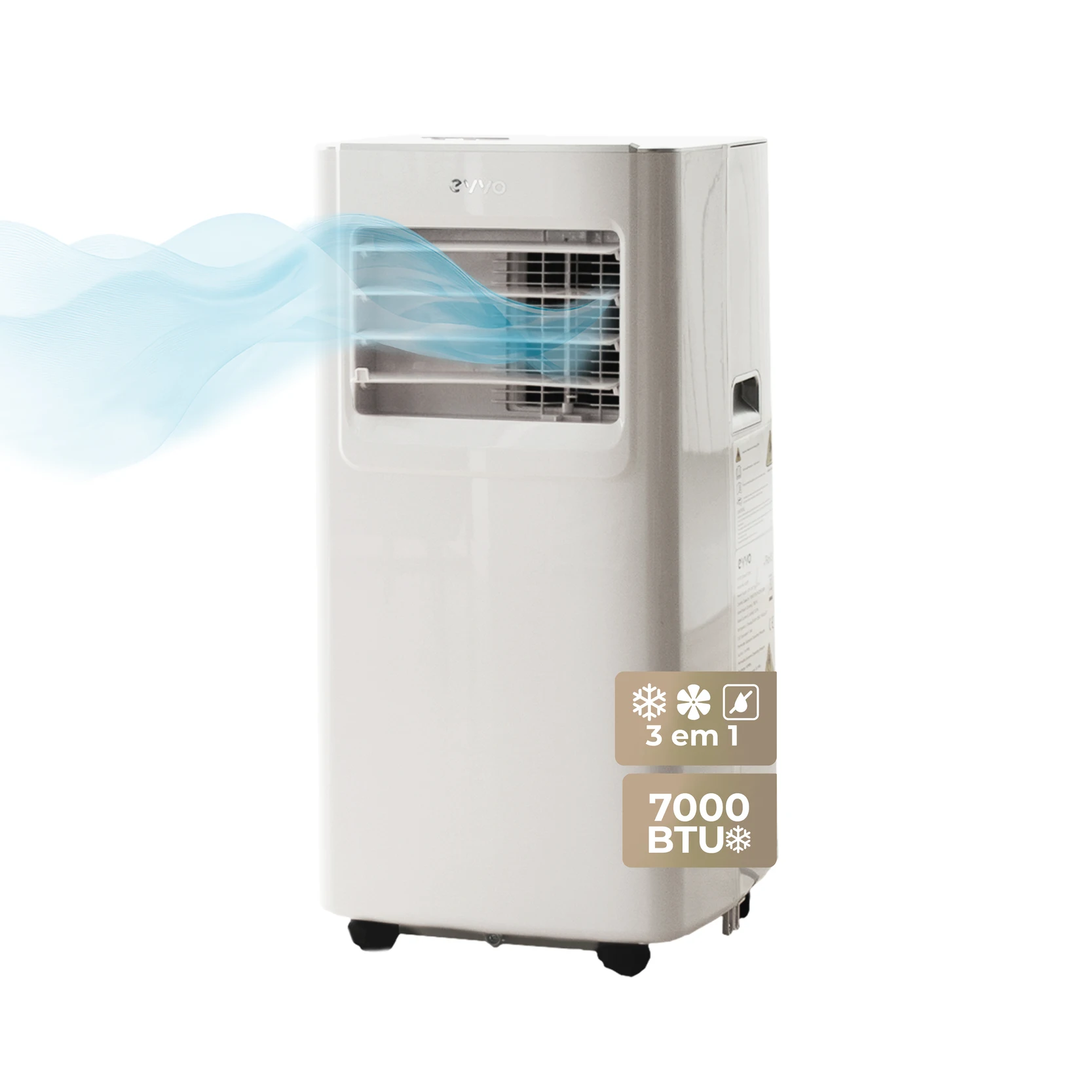 Evvo portable air conditioner 3 in 1 climate p7