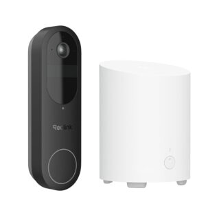 Reolink Bundle Sicurezza con Doorbell Camera 2K a Batteria/Wired con Vista 150°×150°