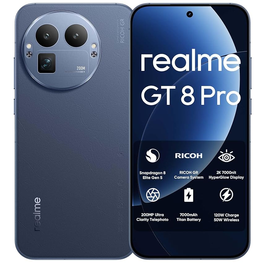 realme GT 8 Pro Smartphone 5G Snapdragon 8 Elite Gen 5 realme GT 8 Pro Smartphone 5G Snapdragon 8 Elite Gen 5
