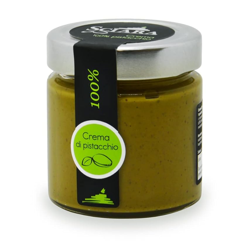 Sciara - Crema Pura 100% Pistacchio | Senza Zucchero | Senza Glutine | Senza Lattosio