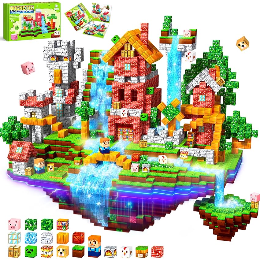 COOLJOYA Costruzioni Magnetiche per Bambini 150Pezzi COOLJOYA Costruzioni Magnetiche per Bambini 150Pezzi