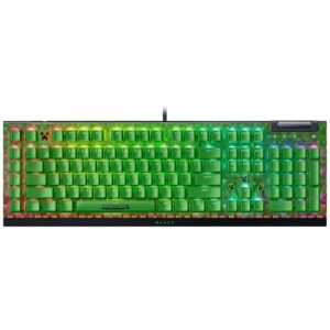Razer BlackWidow V4 X Minecraft Edition - Tastiera da gioco meccanica