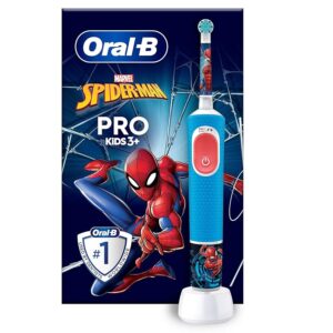 Oral-B Spazzolino Elettrico Ricaricabile Pro Kids Marvel Spiderman