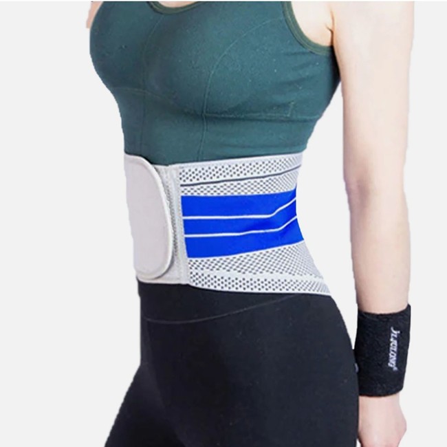 FASCIA ELASTICA ADDOMINALE REGOLABILE TAGLIA UNICA SUPPORTO SCHIENA 06920