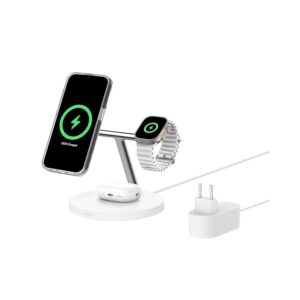 Belkin BoostCharge Caricatore 3 in 1 con Qi2