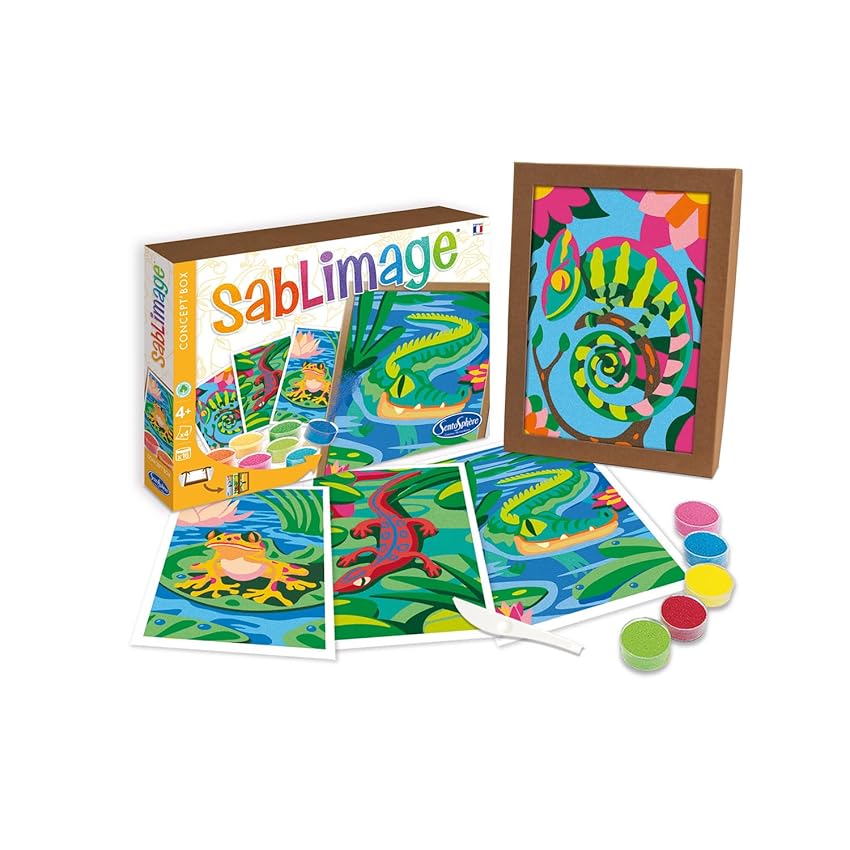 Sentosphère Sablimage 3908819 - Kit per pittura a sabbia per bambini