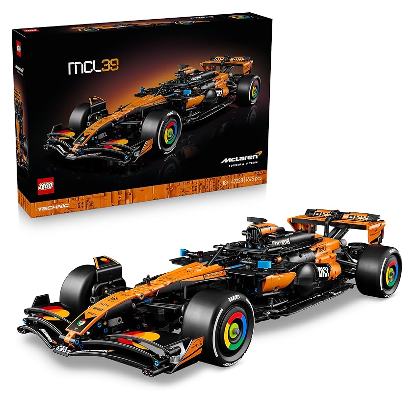 LEGO Technic Auto McLaren MCL39 F1 - Kit Modellismo per Adulti LEGO Technic Auto McLaren MCL39 F1 - Kit Modellismo per Adulti