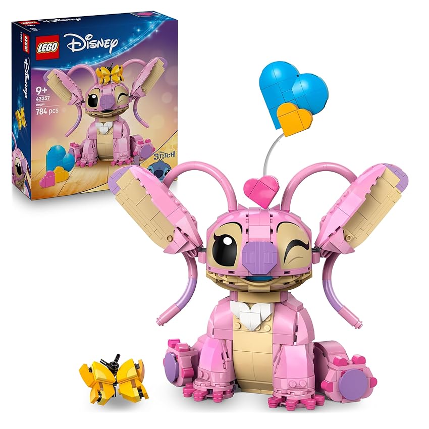 LEGO | Disney Angel - Lilo & Stitch Giocattolo da Costruire - Personaggio da Esposizione LEGO | Disney Angel - Lilo & Stitch Giocattolo da Costruire - Personaggio da Esposizione