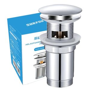 SURFOU Piletta Lavabo con Troppopieno