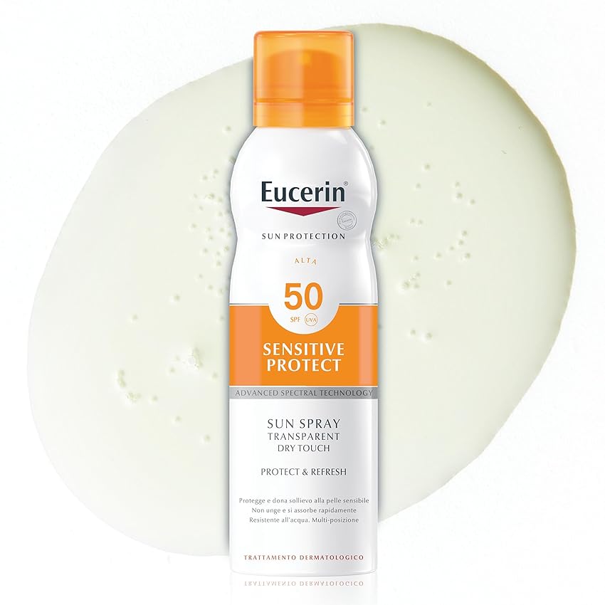Eucerin Oil Control Body Sun Transparent Dry Touch SPF 50 200 ml