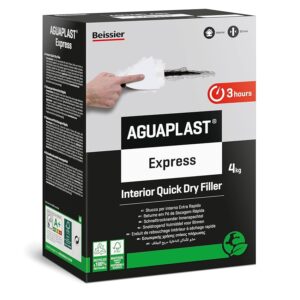 Aguaplast Express stucco in polvere per rinnovamento di pareti piastrellate in ambienti