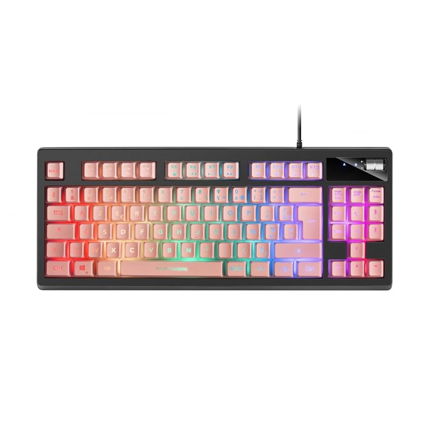 Mars Gaming MKAXPFR Tastiera Compatta TKL H-Mech Mars Gaming MKAXPFR Tastiera Compatta TKL H-Mech