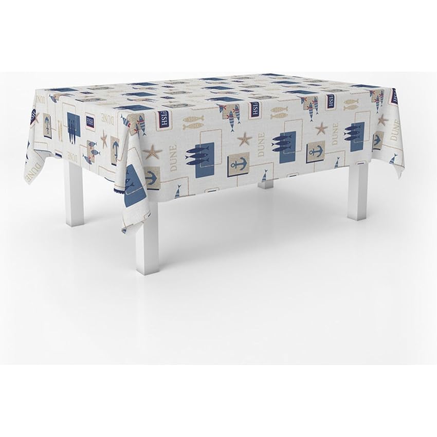 ECOMMERC3 | Tovaglia in tela cerata dimensioni 180x140 cm repellente macchie ECOMMERC3 | Tovaglia in tela cerata dimensioni 180x140 cm repellente macchie
