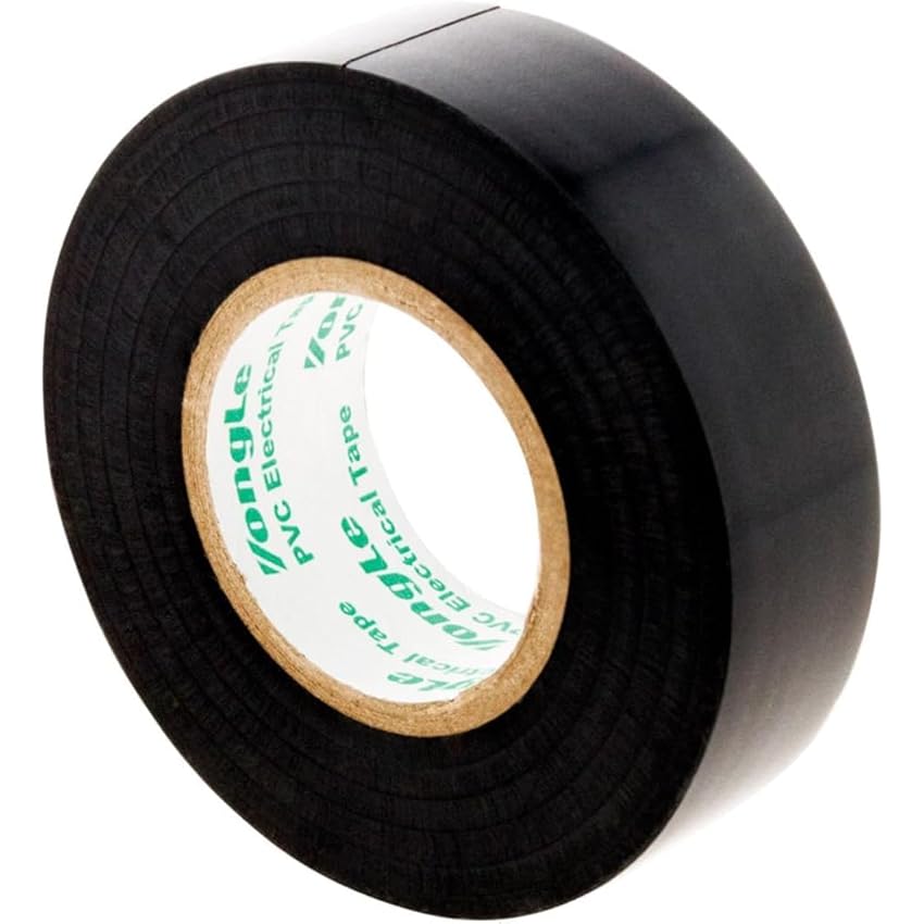Zenitech - Nastro Adesivo Elettrico 19mm x 20m - Resistente All'Umidità E Temperature Variabili Zenitech - Nastro Adesivo Elettrico 19mm x 20m - Resistente All'Umidità E Temperature Variabili