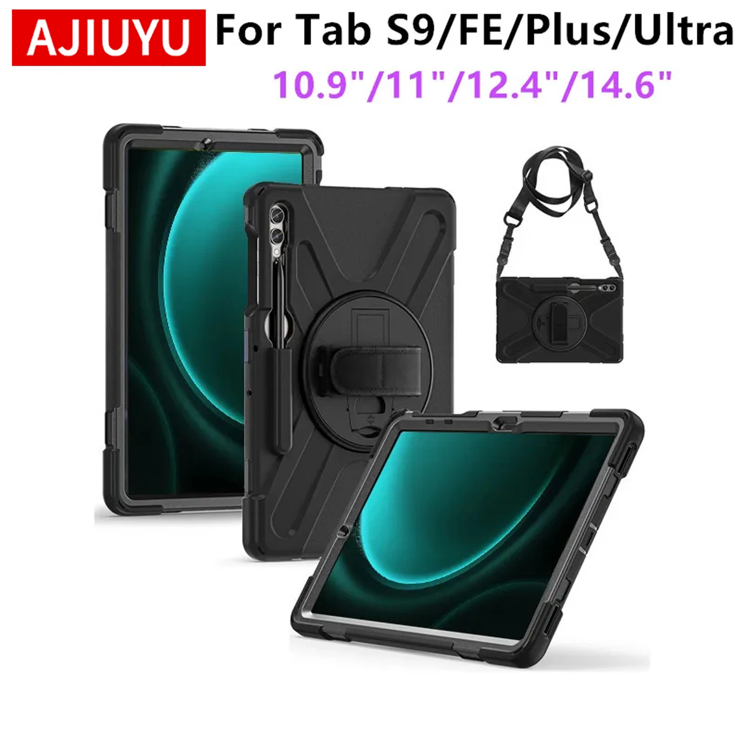 Custodia antiurto resistente per Samsung Galaxy Tab A9 Plus A9 + 11 "S9FE Tab S7 S8