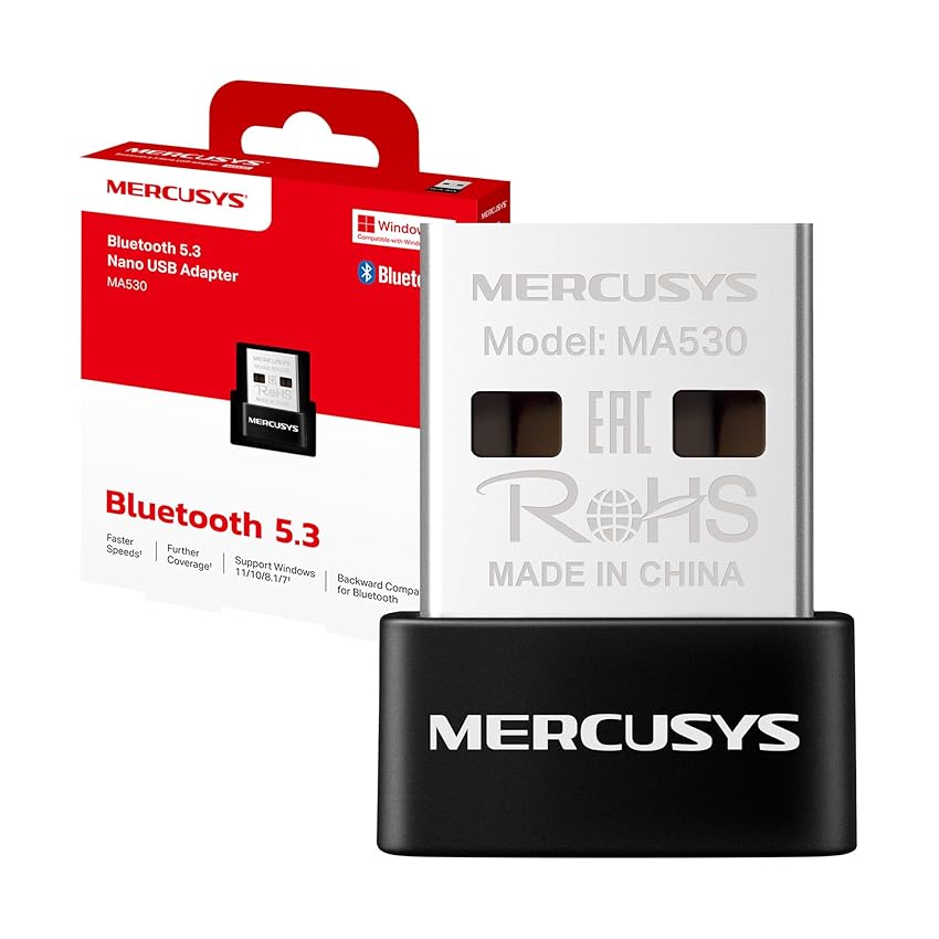 MERCUSYS TP-Link MA530 Adattatore USB Bluetooth 5.3 MERCUSYS TP-Link MA530 Adattatore USB Bluetooth 5.3
