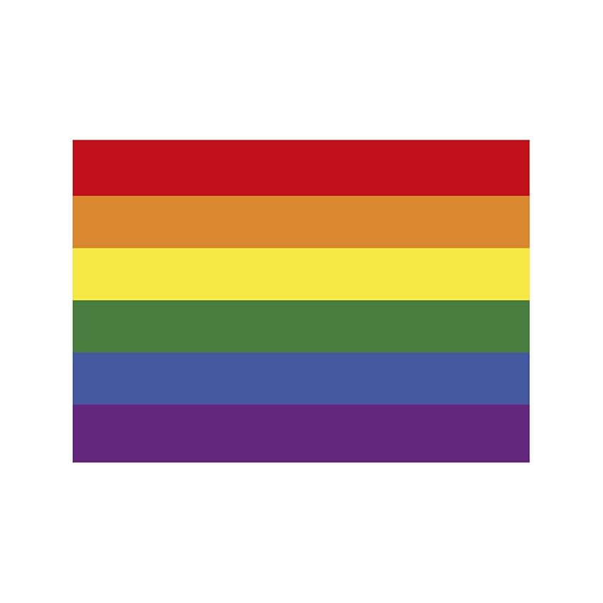 dekora - Foglio Commestibile Bandiera LGBT - Carta di Zucchero A5 (14 dekora - Foglio Commestibile Bandiera LGBT - Carta di Zucchero A5 (14