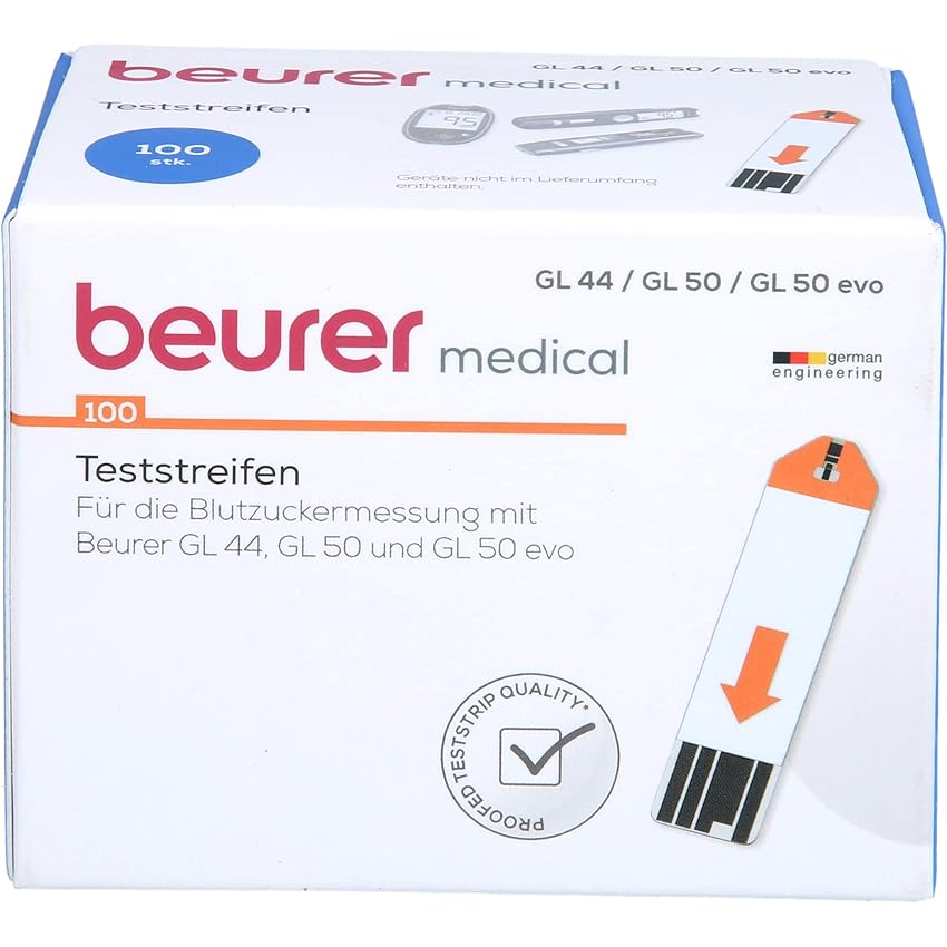 Beurer Strisce Reattive Misurazione Glicemia per GL 50