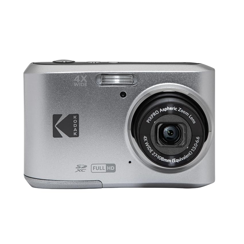 Kodak Fotocamera compatta PIXPRO FZ45 16MP con zoom 4x - Argento Kodak Fotocamera compatta PIXPRO FZ45 16MP con zoom 4x - Argento