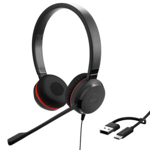 Jabra Evolve 20 SE - Cuffie stereo con certificazione di comunicazione unificata per