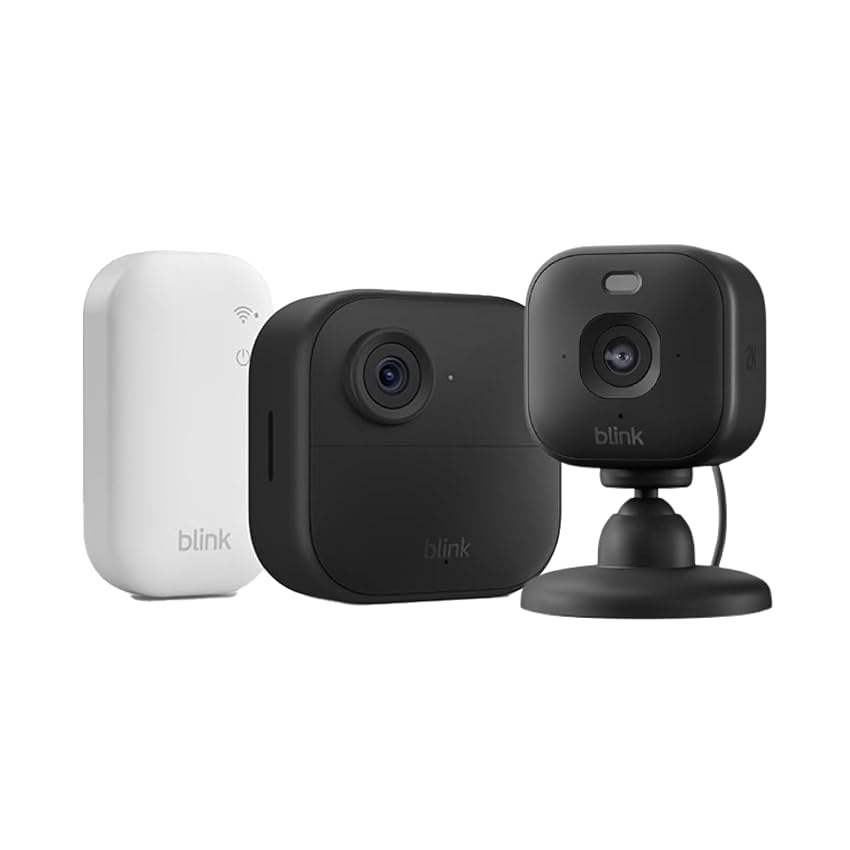 Videocamera Blink Outdoor 4 + Videocamera Mini 2K+ Blink (ultimo modello)
