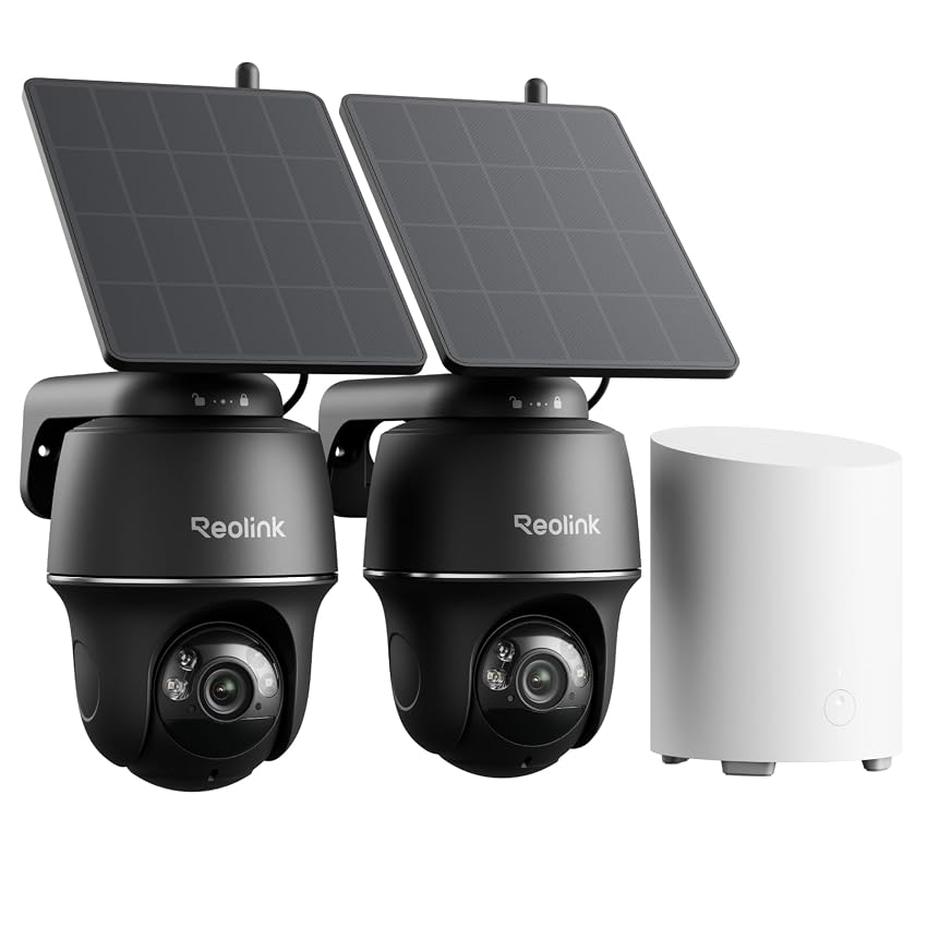 Reolink 5MP 360° Pan&Tilt Telecamera Wi-Fi Esterno Kit